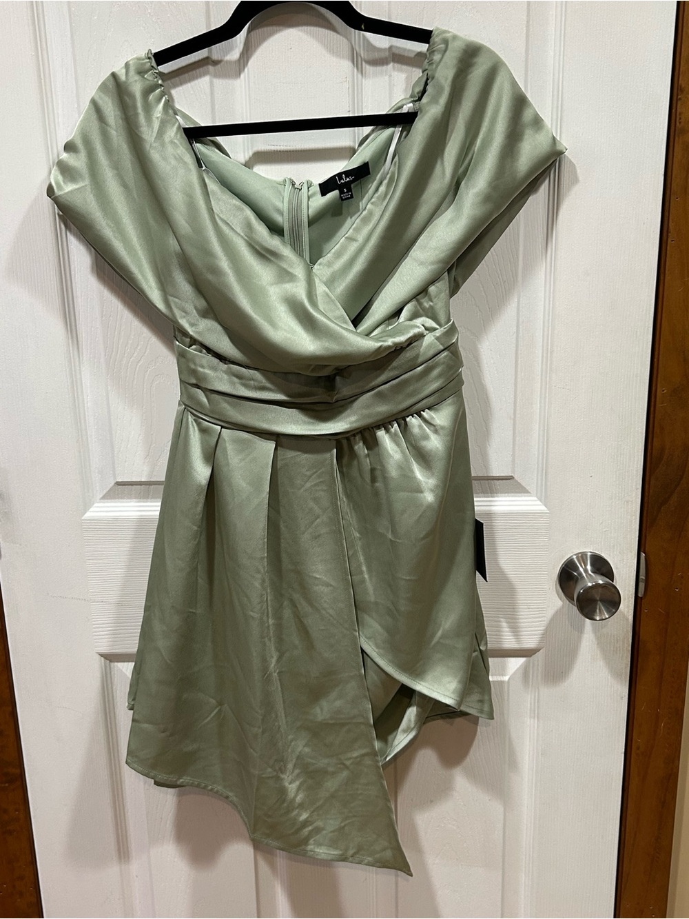 Lulu's Sage Green Cocktail Dress
